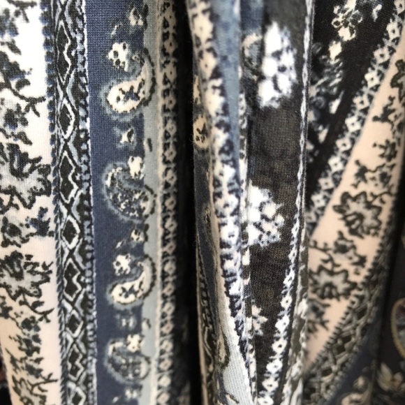 NEW Festival Retro Prints Flared Bell Bottom Pants - Picture 5 of 8